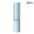 Blue pet hair remover roller, 2-pack